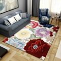 Customizable Modern Simple Crystal Velvet Living Room Rug Nordic Floor Mat 2