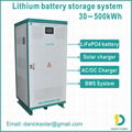 140KWH Energy Storage System Lithium Ion Battery built in BMS & AC Charger & MPP 3
