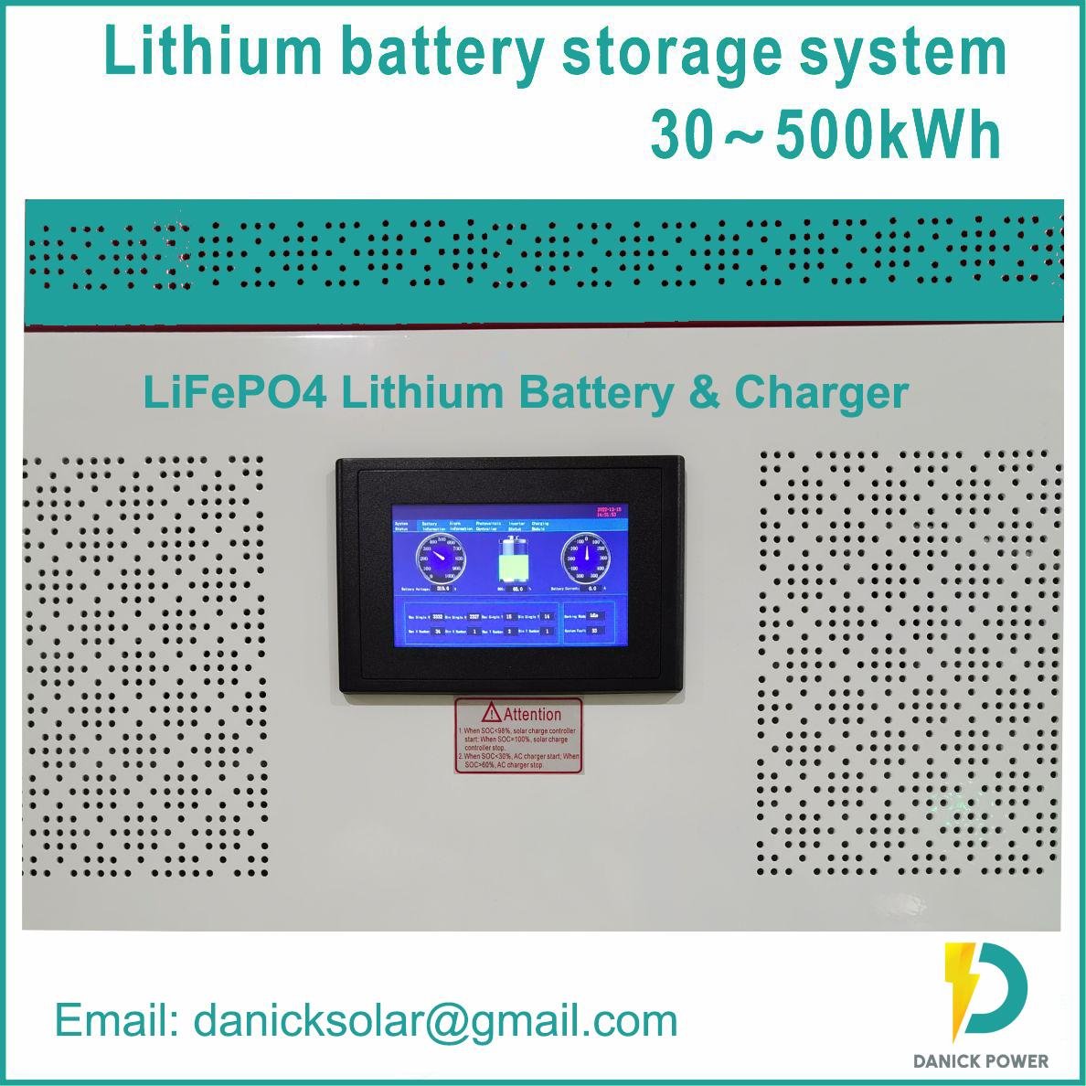 Efficient LiFePO4 Lithium Ion Battery Energy Storage System for Electric Transpo 4