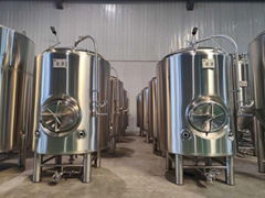 400L Double wall bright beer tank