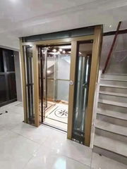 家用別墅電梯二三四五層室外小型復式閣樓簡易兩層昇降梯定製