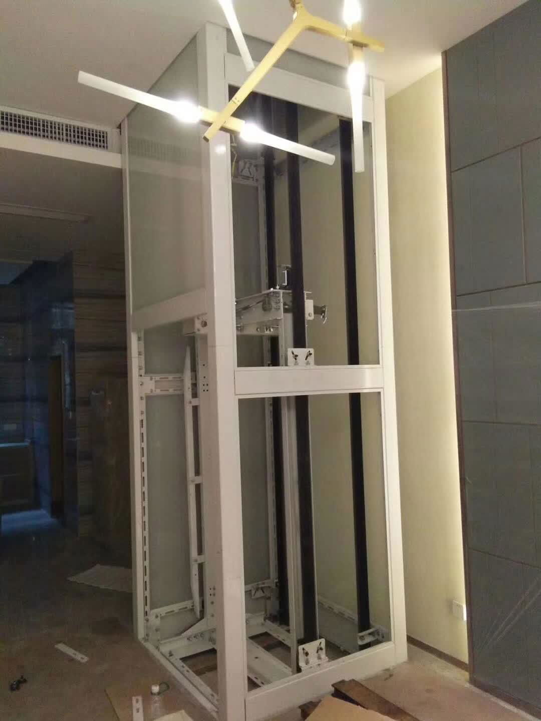 静音家用电梯 二层三层四层 别墅无机房小型升降梯 观光玻璃轿厢 2