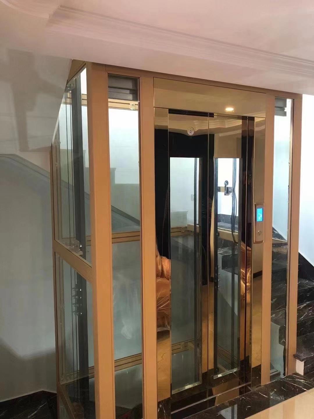 室內電動客梯 家用二層小型 電梯 閣樓定製 安全穩定 3