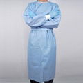 AAMI level 1-4 PP+PE disposable medical isolation Gown