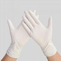 Disposable latex gloves medical