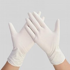 Disposable latex gloves medical /Industrial (with and without powder)