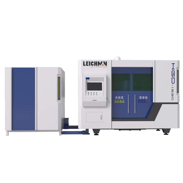 Fiber Laser Cutting Machine with Exchange Table