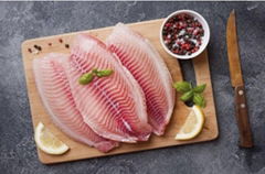 Frozen Tilapia Fillet 50% NW 5-70z