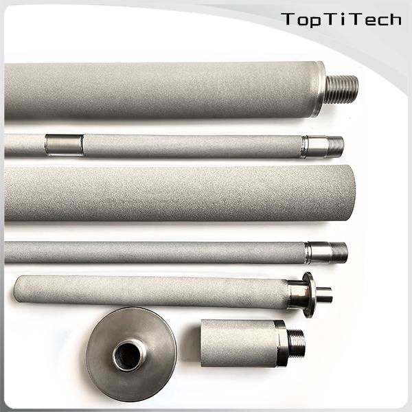 Customized metal microporous filter cartridge from TopTiTech 4