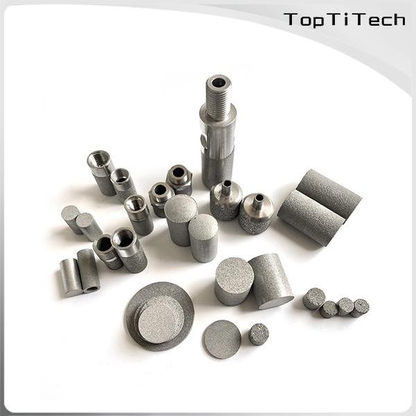 Customized metal microporous filter cartridge from TopTiTech 5