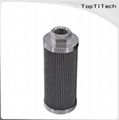 Stainless steel pleated filter for high dirt capacity From TopTiTech 1