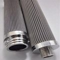 Stainless steel pleated filter for high dirt capacity From TopTiTech 2