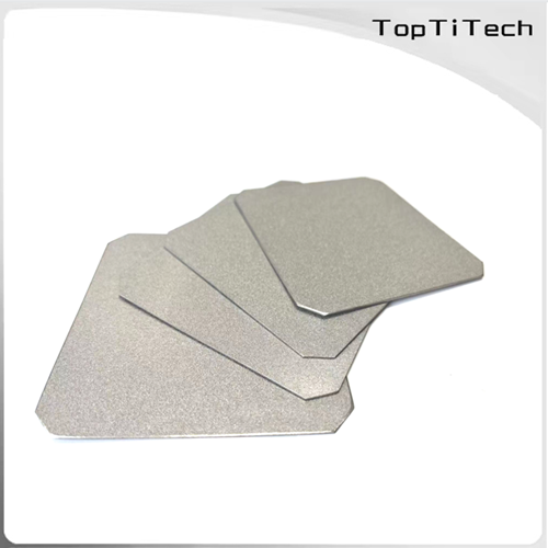 Metal Porous Sintered Titanium Plate Toptitech 2
