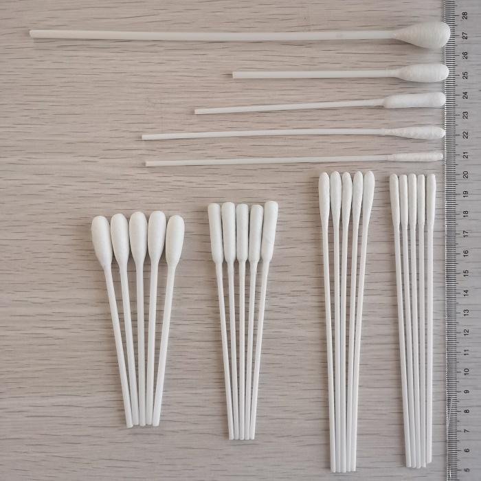 Laboratory sampling and testing of polyester cotton swabs 3