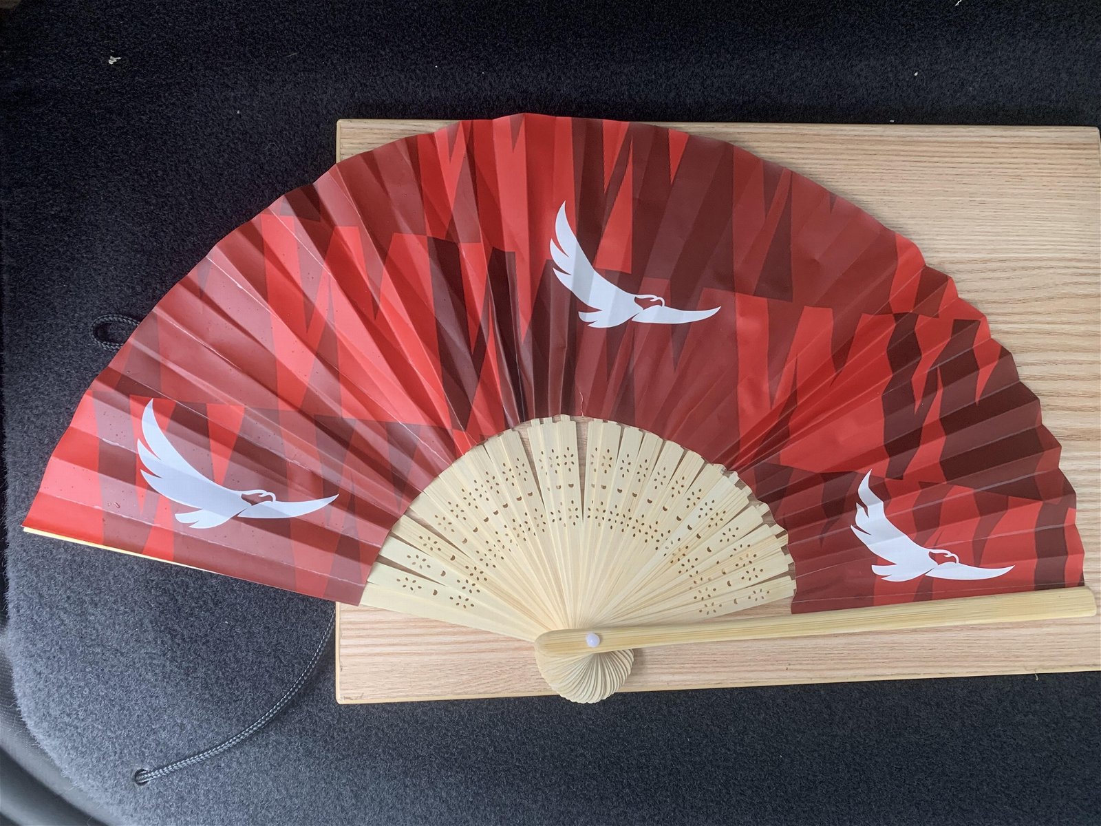 foldable bamboo fan 2