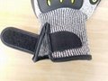 Anti Vibration Anti Cut HPPE Liner Nitrile Sandy Coated TPR Anti Impact Gloves 5