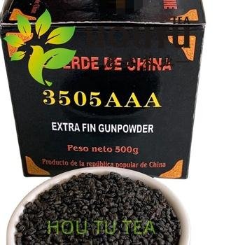 China green tea gunpowder 3503 3505AAA to Morocco best selling 3