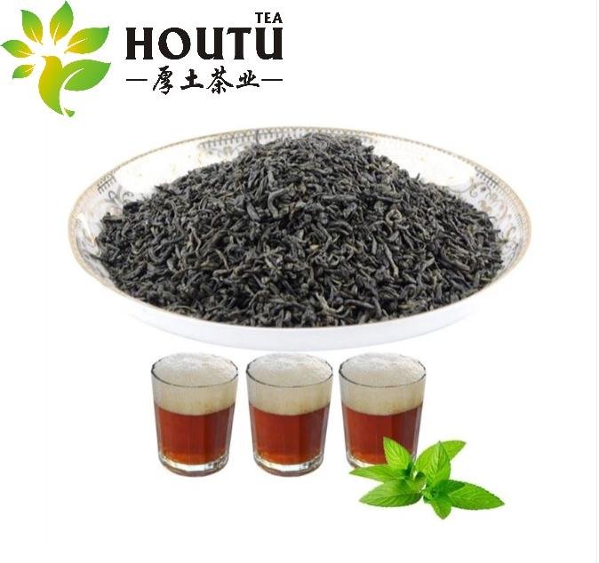 China Green Tea Chunmee mint 41022AAA for Africa countries Algeria 3
