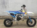 KXD707A-1 new design mini dirt bike 49CC 2 stroke kick start