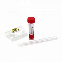 Non Inactivated Type Virus Sampling Kit 30ml with Sterile Sampling Swab