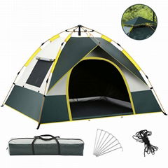 Sannyic Pop Up Tent Family Camping Tent 3-4 Person Tent Portable Instant Tent Au