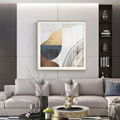 Abstract simple wall decoration bedroom
