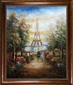 Hand-painted abstract landscape decorative art oil painting 2