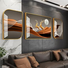 Home decoration abstract oil painting modern art porcelain painting