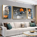 Home decoration Abstract oil painting Modern art glass painting 2