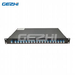 8 Channel Dwdm fiber-optic Wavelength Division Multiplexer 1u Rack Type Dwdm Mux