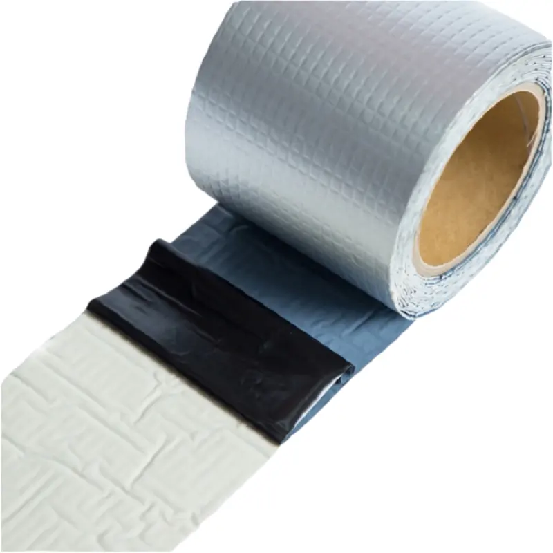 High sticky aluminum foil butyl rubber waterproofing aluminum foil butyl tape 3