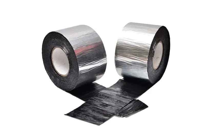 Heat resistant reinforced aluminum foil adhesive flashband bitumen tape 5