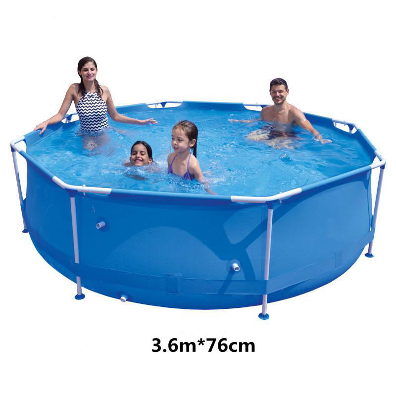 Metal Frame Above Ground Swimming Pool(3.0m*2.01m*66cm) 3