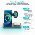 Fast Wireless Charger Stand Dock Foldable