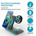 Fast Wireless Charger Stand Dock Foldable 5