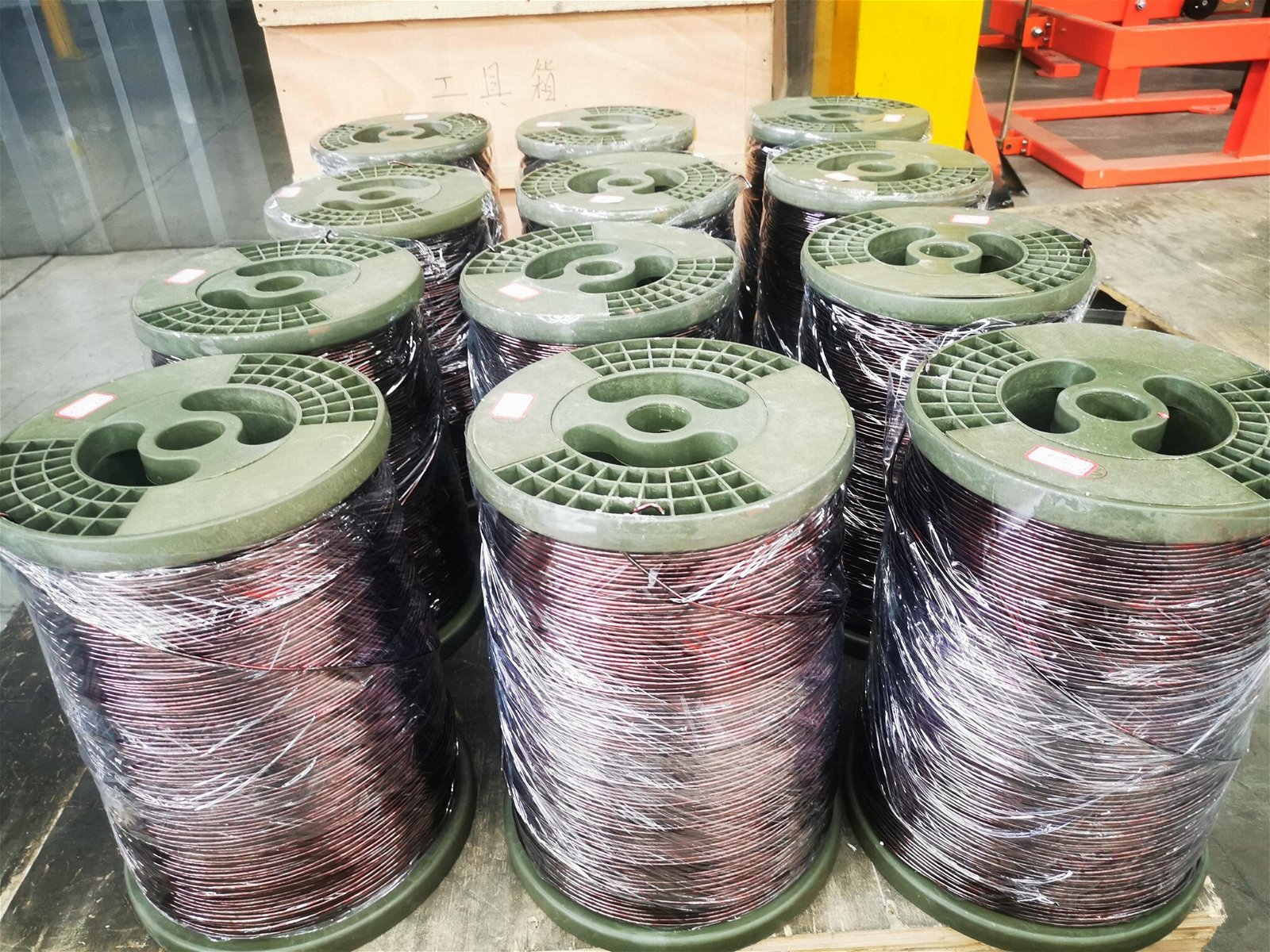 Enameled aluminum wire 5
