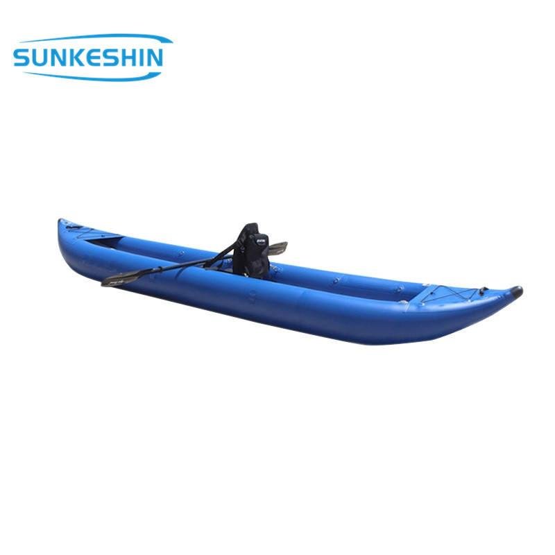 Popular Design 400cm 3 Person Fishing Inflatable Kayaks With Accessories 4