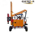 ES-F HYDRAULIC HIGHWAY GUARDRAIL PILE DRIVER