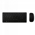 Ultra Slim Portable Wireless Keyboard and Mouse Set for Apple MAC OS Windows