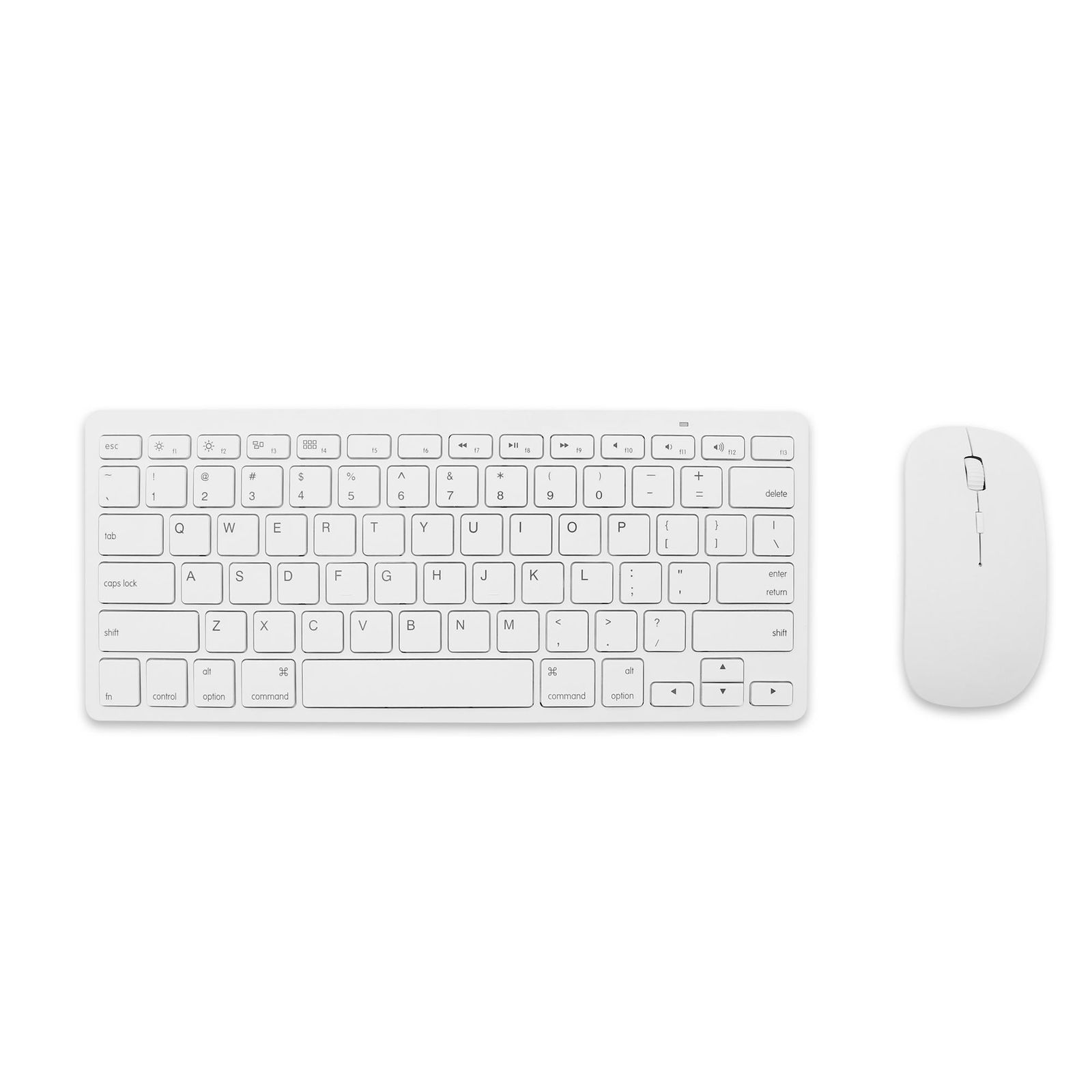 Ultra Slim Portable Wireless Keyboard and Mouse Set for Apple MAC OS Windows 3