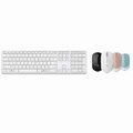 Wireless Four Bluetooth Channels Full Size Keyboard for Mac/Windows