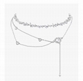 Moonlight Series four Mount Star necklace clavicle chain 1