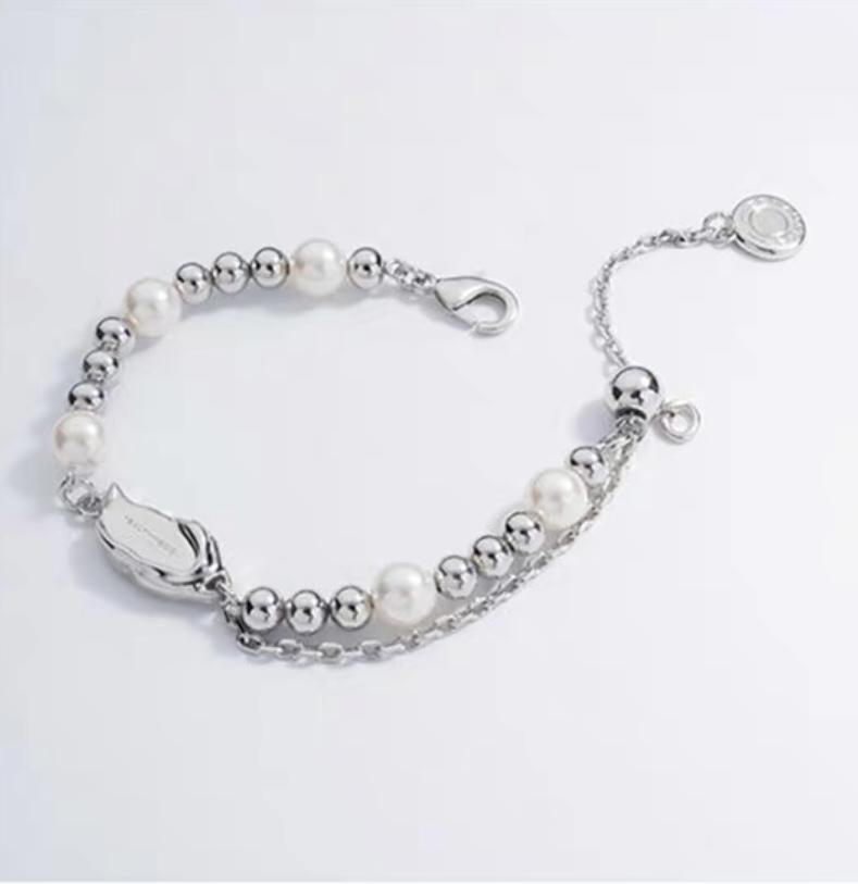 New pearl bracelet light luxury niche delicate women's original design senior se 3