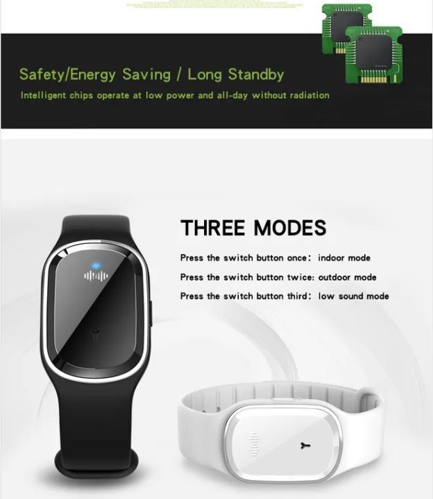 Smart watch electric Repellent Watch Smart Bracelet C60 3