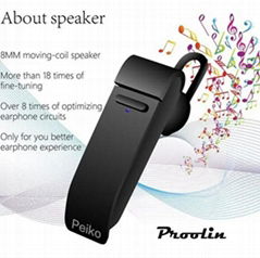 Portable smart voice translator earphone