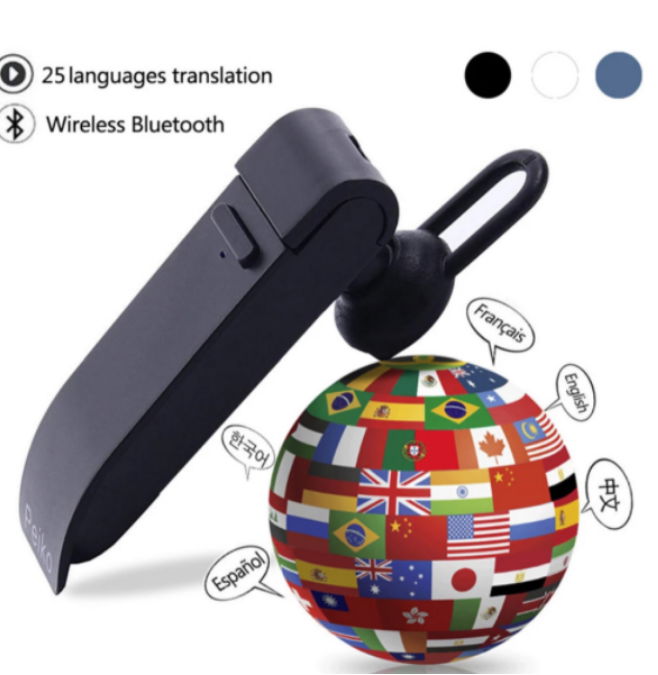 Portable smart voice translator earphone 4