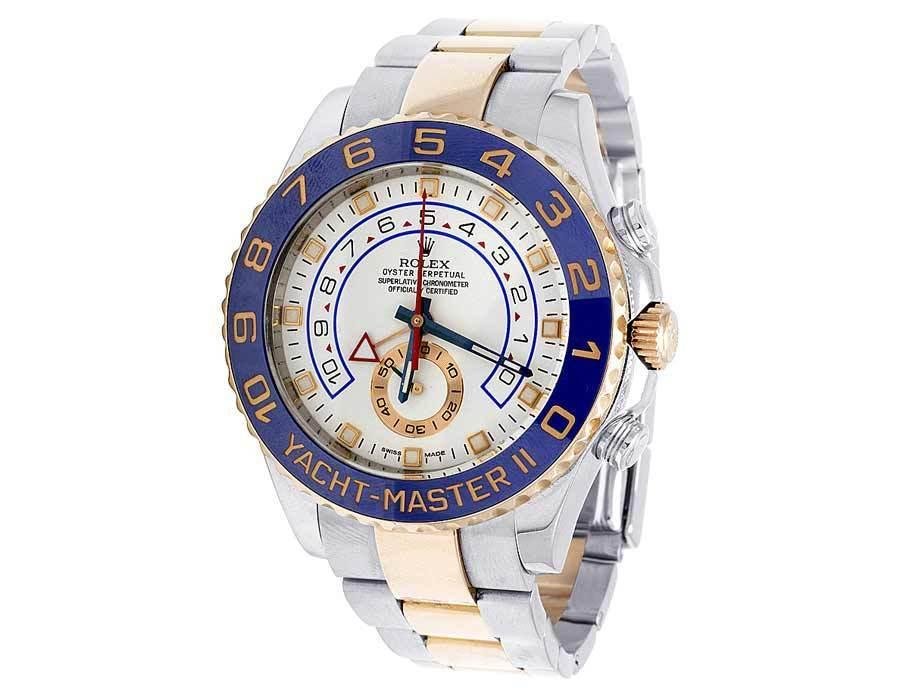 Rolex Watch Rolex Yacht-Master II Stainless Steel Everose Gold Watch 3