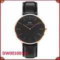 DW Watch 40mm Rose Gold Classic Black