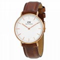 DW Watch Men's DW00100006 St. Mawes Brown Leather Watch 0106DW 2