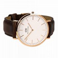 DW Watch Men's DW00100006 St. Mawes Brown Leather Watch 0106DW 5